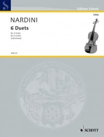 Nardini: Six Duets for 2 violas published by Schott