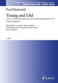 Hindemith:  Young and Old SATB published by Schott