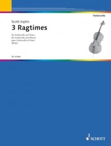 Joplin: 3 Ragtimes for Cello and Piano published by Schott