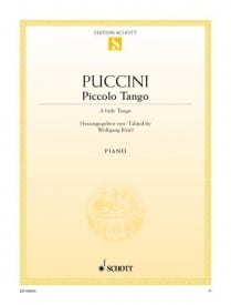 Puccini: A little Tango for Piano published by Schott