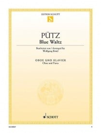 Putz: Blue Waltz for Oboe published by Schott