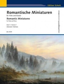 Romantic Miniatures Volume 1 for Flute published by Schott