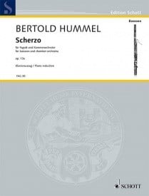 Hummel: Scherzo Opus 13e for Bassoon published by Schott