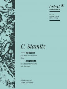 Stamitz: Oboe Concerto in Bb published by Breitkopf