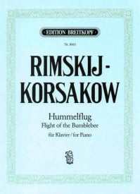 Rimsky-Korsakov: Flight of the Bumble Bee  for Piano published by Breitkopf
