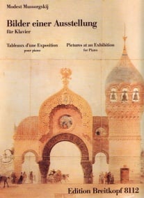 Mussorgsky: Pictures at an Exhibition for Piano published by Breitkopf