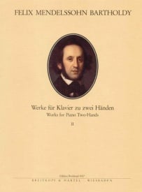 Mendelssohn: Complete Piano Works for Two Hands Volume 2 published by Breitkopf