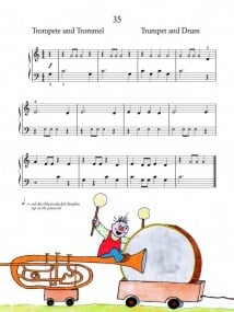 70 Keyboard Adventures With The Little Monster Volume 2 for Piano published by Breitkopf