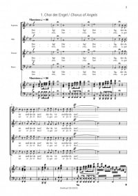 Schneider: Das Weltgericht Opus 46 published by Breitkopf - Vocal Score