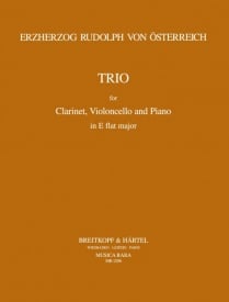 Rudolf: Trio in Eb published by Breitkopf