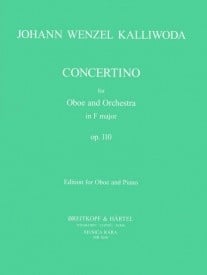Kalliwoda: Concertino in F Opus 110 for Oboe published by Musica Rara