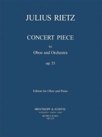 Rietz: Concert Piece Opus 33 for Oboe published by Musica Rara