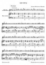 Hotteterre: Suite in E minor Opus 5 No.2 for Treble Recorder published by Hortus