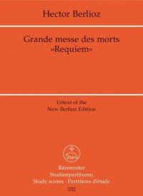 Berlioz: Requiem Mass (Study Score) published by Barenreiter