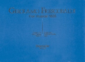 Frescobaldi: Organ and Piano Works Volume 5 published by Barenreiter