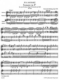 Mozart: Church Sonatas Volume 2 published by Barenreiter