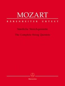 Mozart: Complete String Quintets published by Barenreiter