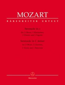 Mozart: Serenade No.12 in C minor K388 published by Barenreiter