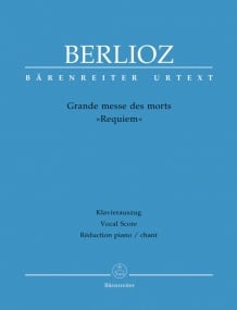 Berlioz: Requiem Mass, Op5 published by Barenreiter Urtext - Vocal Score
