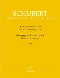 Schubert: String Quartet in D minor (Death and the Maiden) (D.810) published by Barenreiter