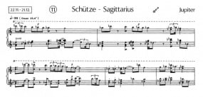 Stockhausen: TIERKREIS - Sagittarius published by Barenreiter