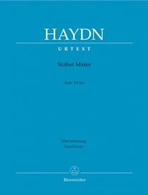 Haydn: Stabat Mater (HobXXbis) published by Barenreiter Urtext - Vocal Score