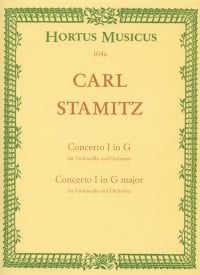 Stamitz: Concerto No 1 in G for Cello published by Barenreiter