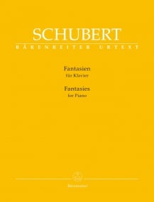 Schubert: Fantasies for Piano published by Barenreiter