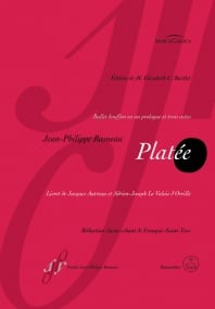 Rameau: Platee published by Barenreiter Urtext - Vocal Score