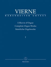 Vierne: Complete Organ Works Vol. 1: Symphonie No.1, Op.14