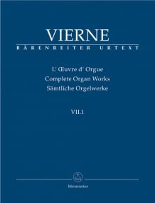 Vierne: Complete Organ Works Vol. 7/1: Pieces de Fantaisie en quatre suites (Livre I, 1-6), Op.51