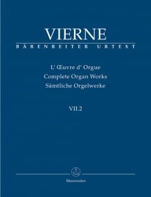 Vierne: Complete Organ Works Vol. 7/2: Pieces de Fantaisie en quatre suites (Livre II, 7-12), Op.53