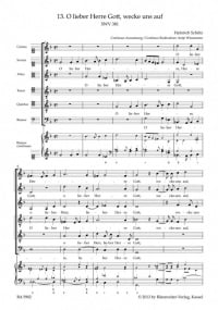 Schtz: Sacred Choral Music 1648: The six and seven-part Motets Nos13-29 (SWV 381-397) published by Barenreiter Urtext - Vocal Score