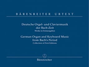 German Organ and Keyboard Music from Bach's Period published by Barenreiter