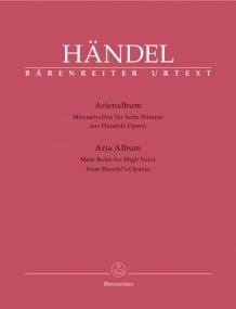 Handel: Aria Album. Male Roles for High Voice published by Barenreiter