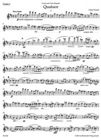 Franck: String Quartet published by Barenreiter