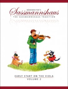 Sassmannshaus Viola Method: Early Start on the Viola - Book 2 published by Barenreiter