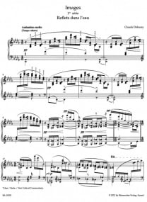 Debussy: Images I for Piano published by Barenreiter