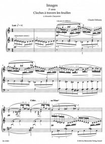 Debussy: Images II for Piano published by Barenreiter