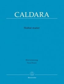 Caldara: Stabat mater published by Barenreiter - Vocal Score