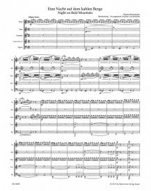 Mussorgsky: Night on Bald Mountain for Wind Quintet published by Barenreiter