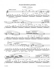 Satie: Avant-dernires penses for Piano published by Barenreiter