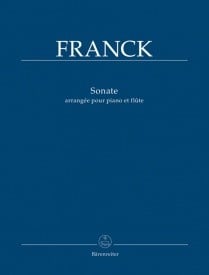 Franck: Sonata in A for Flute published by Barenreiter