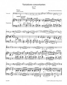 Mendelssohn: Complete Works for Cello & Piano Volume 2 published by Barenreiter