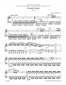 Beethoven: Sonata in C Opus 53 (Waldstein) for Piano published by Barenreiter