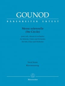 Gounod: Messe solennelle published by Barenreiter - Vocal Score