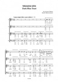 Jansson: Two Poems SATB published by Barenreiter