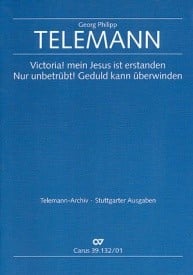 Telemann: Victoria! mein Jesus ist erstanden (TVWV 1:1746) published by Carus - Score