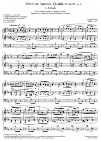 Vierne: Pieces de Fantaisie Suite No 4 Opus 55 for Organ published by Carus