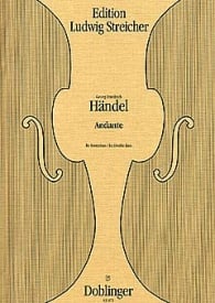Handel: Andante for Double Bass published by Doblinger